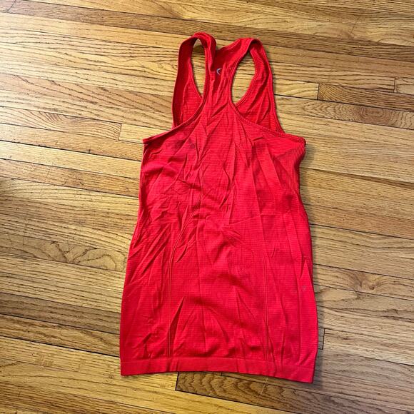 ZYIA Active Tank Shirt Womens Small Copper Charge Tank Top Neon Red - Picture 3 of 7